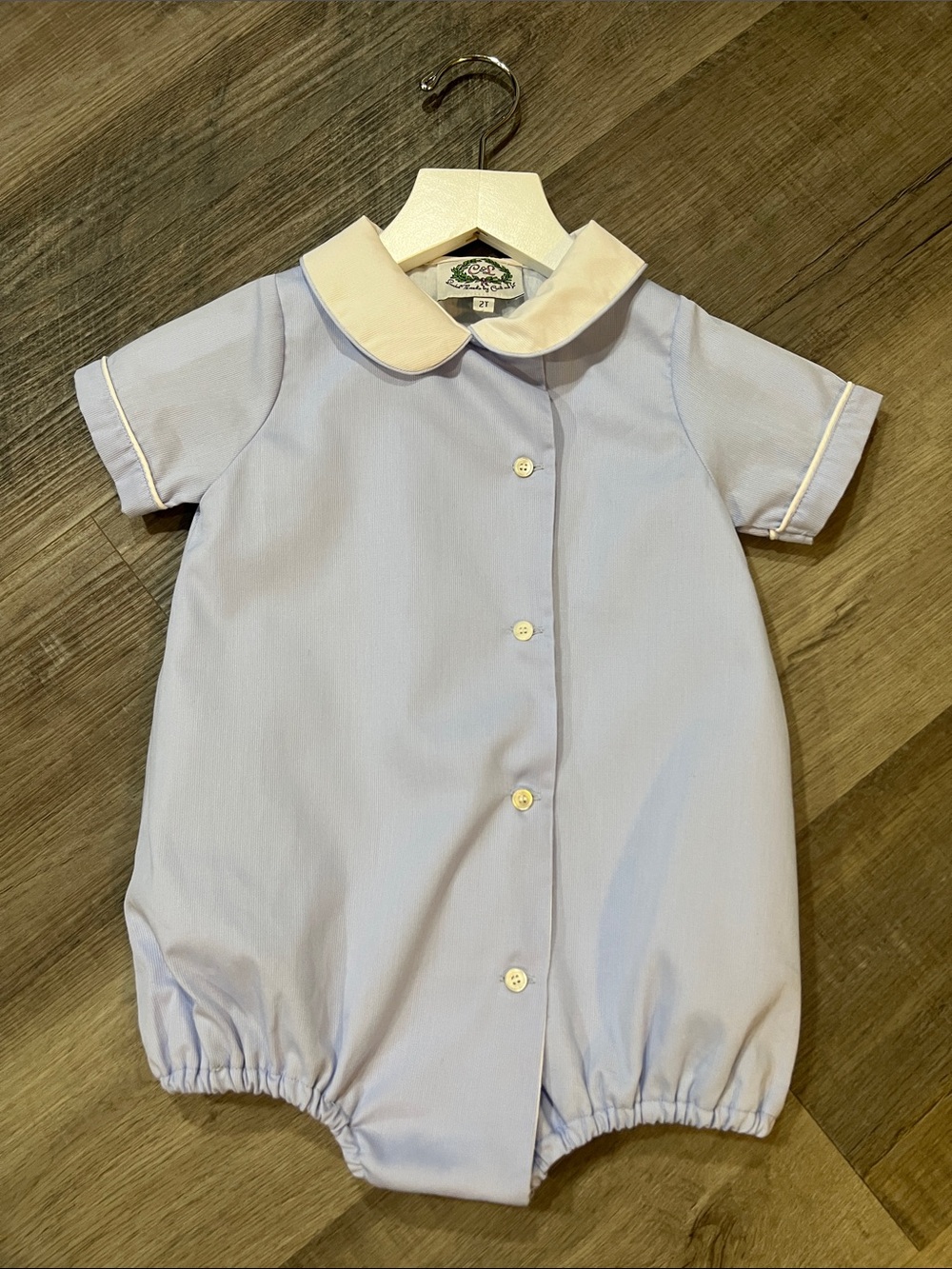 Cecil & Lou button front bubble size 2T